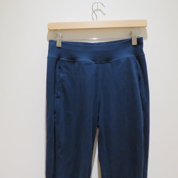 SWEATY BETTY Gary Yoga Pants in Navy Blue Athleisure Workout Lounge - Size XXS - Picture 3 of 12